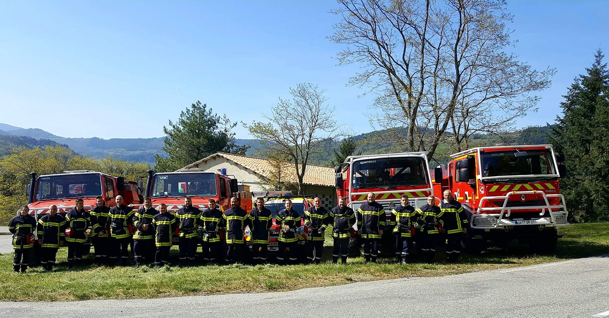 Sapeurs pompiers de St Félicien SaintFélicien