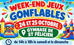WEEK-END JEUX GONFLABLES À SAINT-FÉLICIEN !